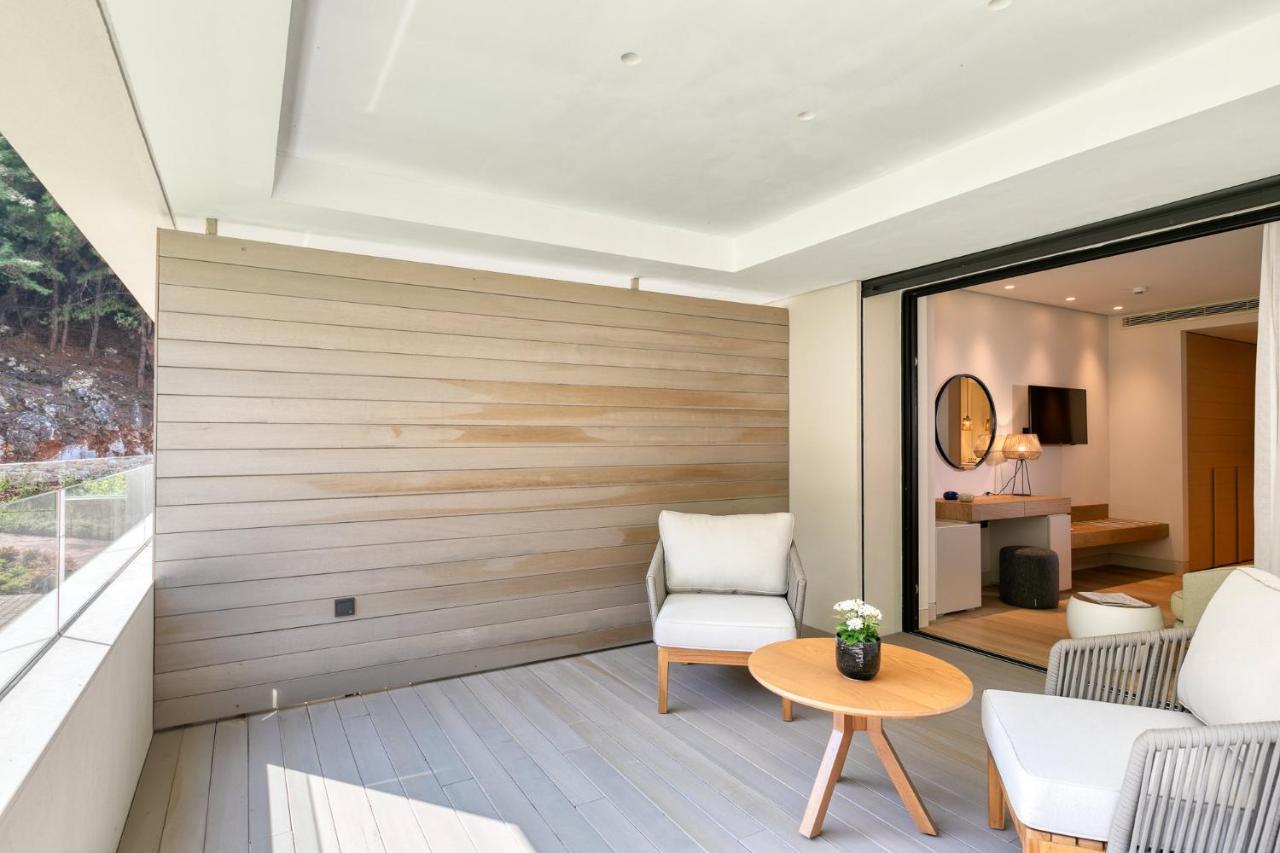 Vathi Cove Luxury Resort & Spa Chrysi Ammoudia Dış mekan fotoğraf