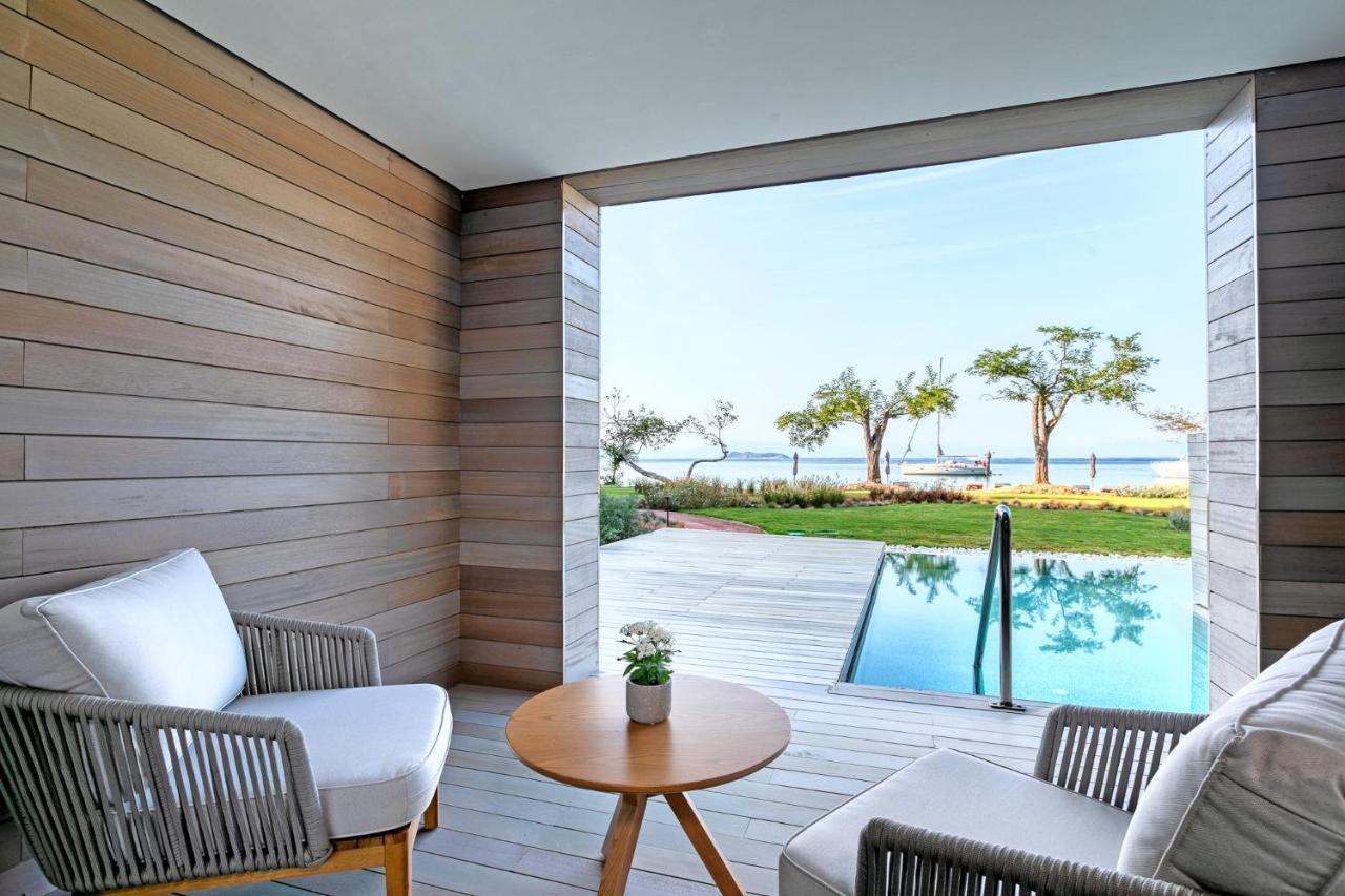 Vathi Cove Luxury Resort & Spa Chrysi Ammoudia Dış mekan fotoğraf