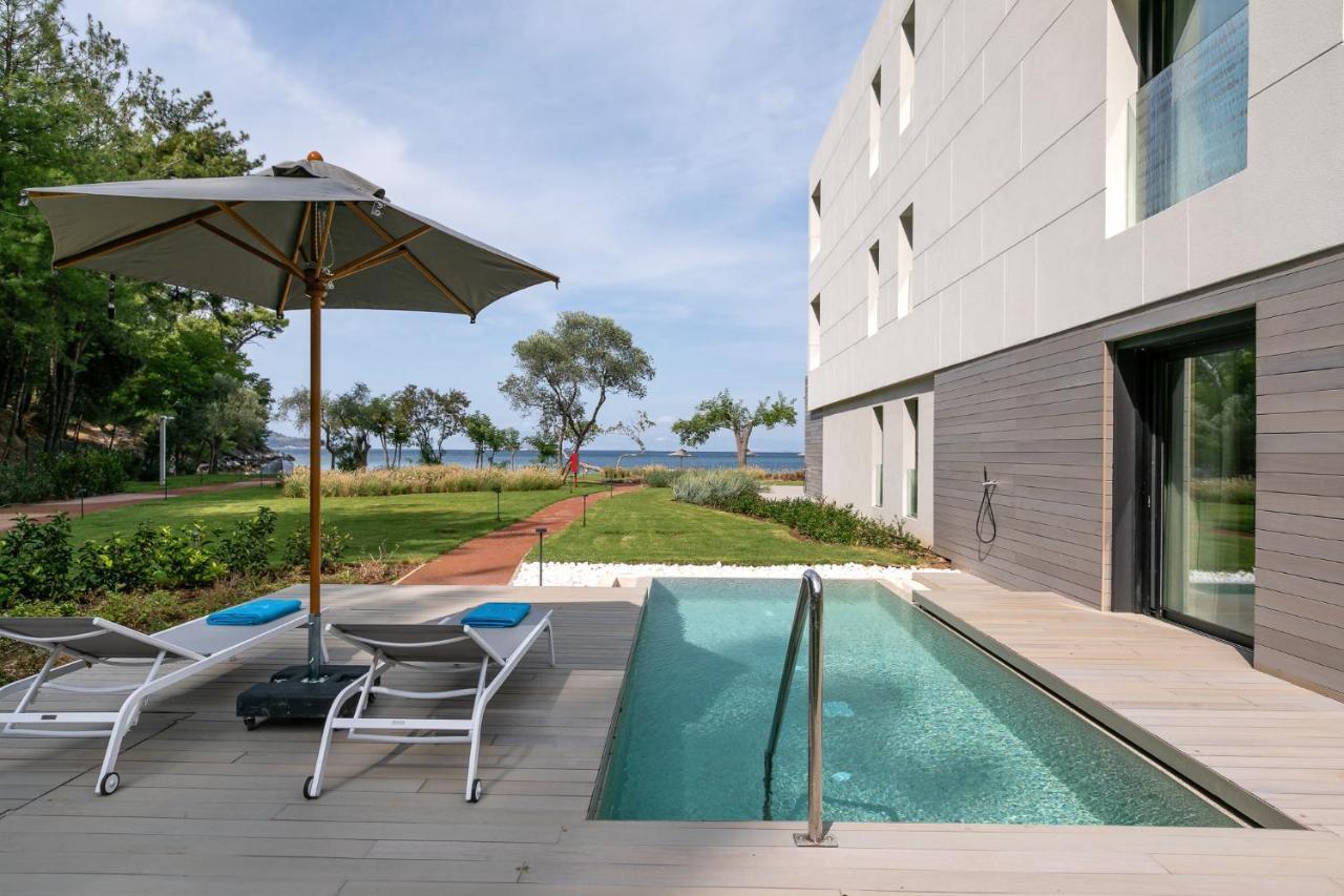Vathi Cove Luxury Resort & Spa Chrysi Ammoudia Dış mekan fotoğraf
