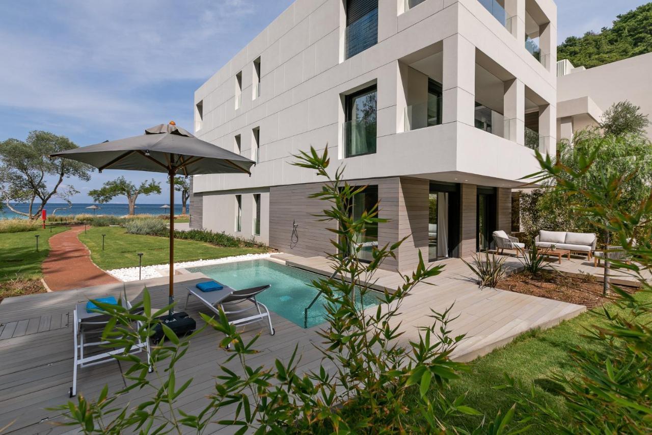 Vathi Cove Luxury Resort & Spa Chrysi Ammoudia Dış mekan fotoğraf