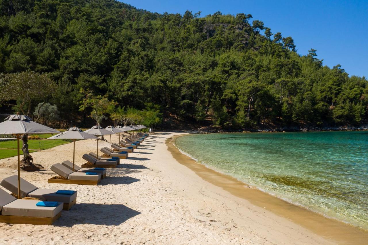 Vathi Cove Luxury Resort & Spa Chrysi Ammoudia Dış mekan fotoğraf