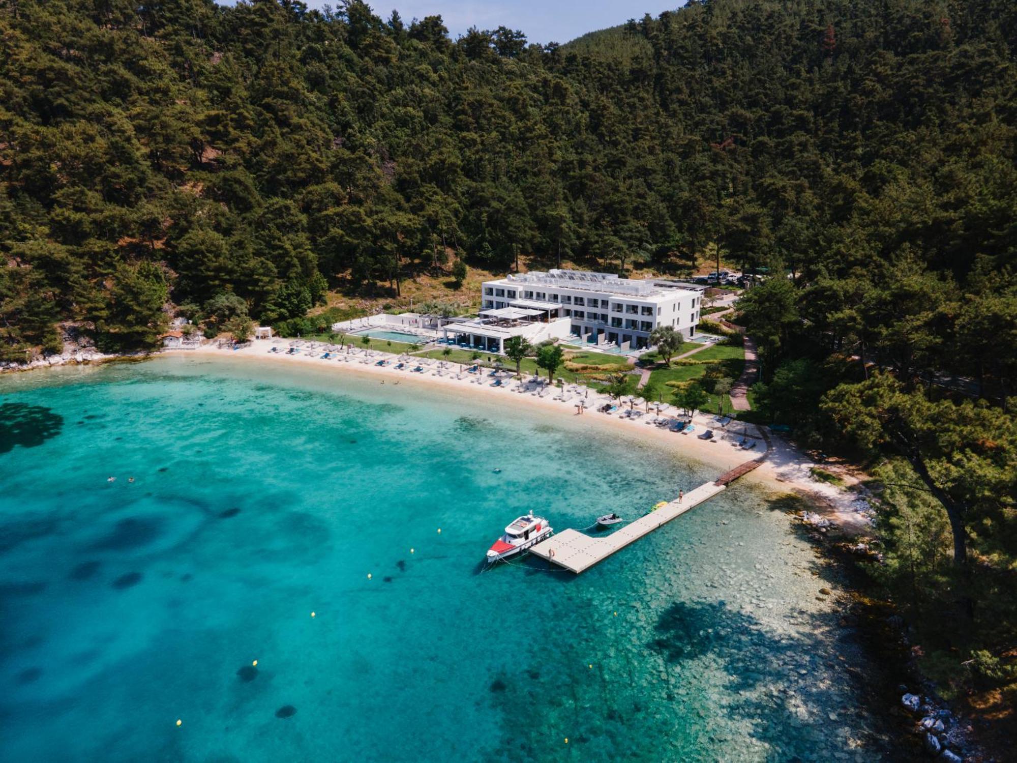 Vathi Cove Luxury Resort & Spa Chrysi Ammoudia Dış mekan fotoğraf